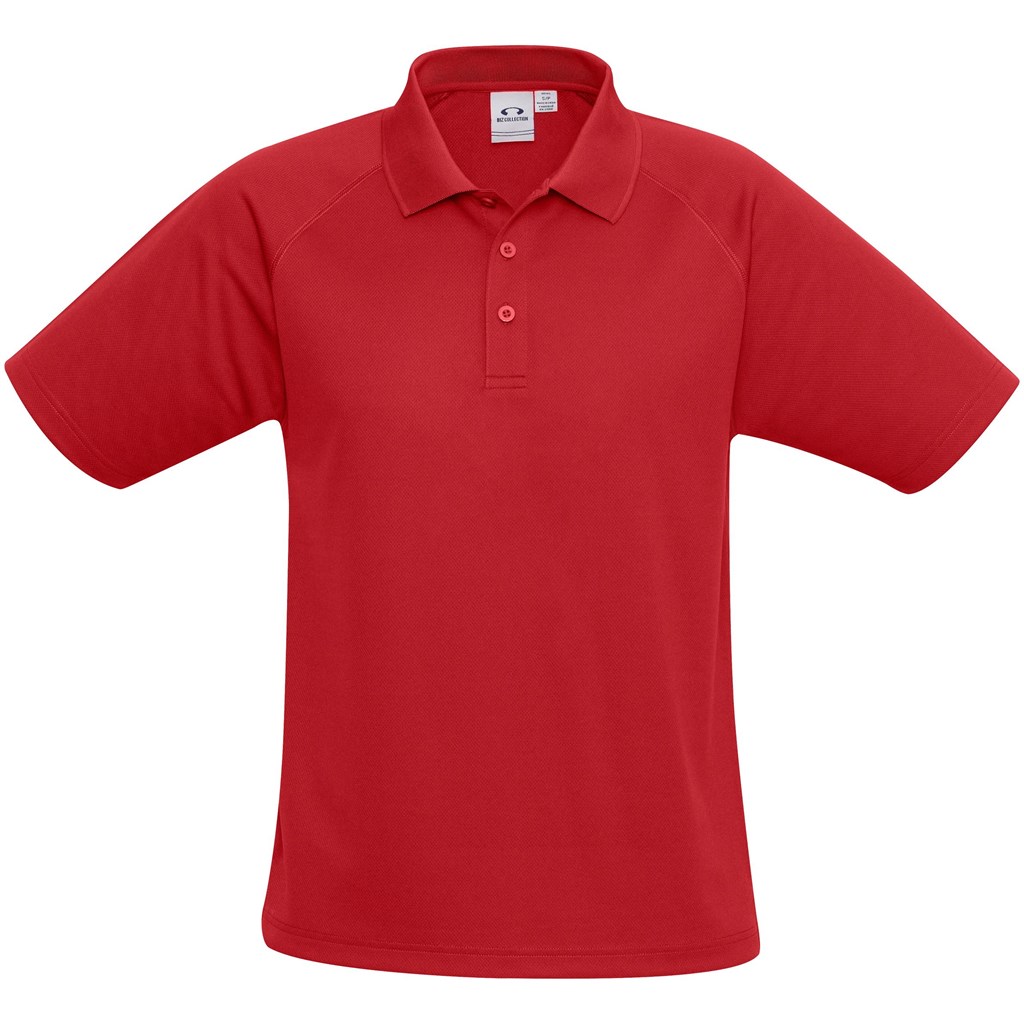 Kids Sprint Golf Shirt - Red Kids Sprint Golf Shirt - Red - Image 1