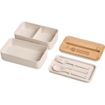 Okiyo Dura Wheat Straw & Bamboo Lunch Box Set - Image 9