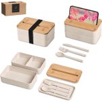 Okiyo Dura Wheat Straw & Bamboo Lunch Box Set - Image 23