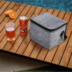 Okiyo Reitoko Recycled PET Felt 6-Can Cooler - Image 7