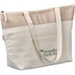 Okiyo Arshi Cotton & Jute 12 Can Lunch Cooler - Image 5