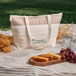 Okiyo Arshi Cotton & Jute 12 Can Lunch Cooler - Image 11