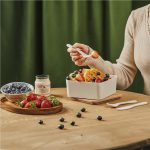 Okiyo Wani Wheat Straw & Bamboo Lunch Box - Image 8