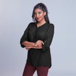 Ladies Long Sleeve Candice Blouse - Image 3