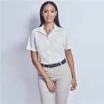 Ladies Short Sleeve Sheffield Stretch Shirt - Image 3