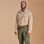 Mens Long Sleeve Mawenzi Twill Shirt - Image 6