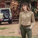 Ladies Long Sleeve Mawenzi Twill Shirt - Image 4