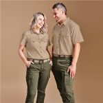 Ladies Short Sleeve Mawenzi Twill Shirt - Image 8
