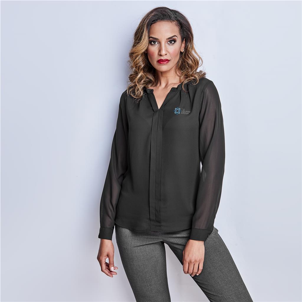Ladies Long Sleeve Zenobia Blouse Ladies Long Sleeve Zenobia Blouse - Image 1