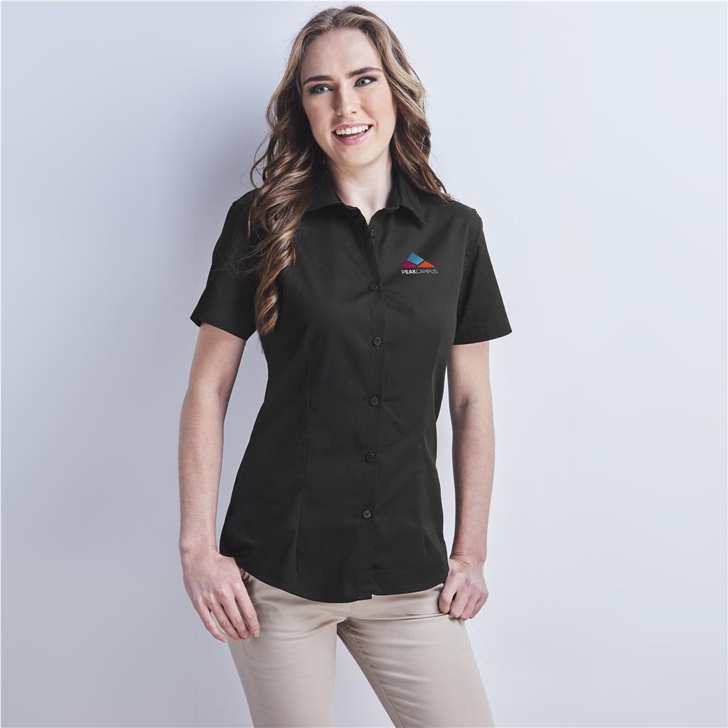 Ladies Short Sleeve Milano Shirt Ladies Short Sleeve Milano Shirt - Image 1