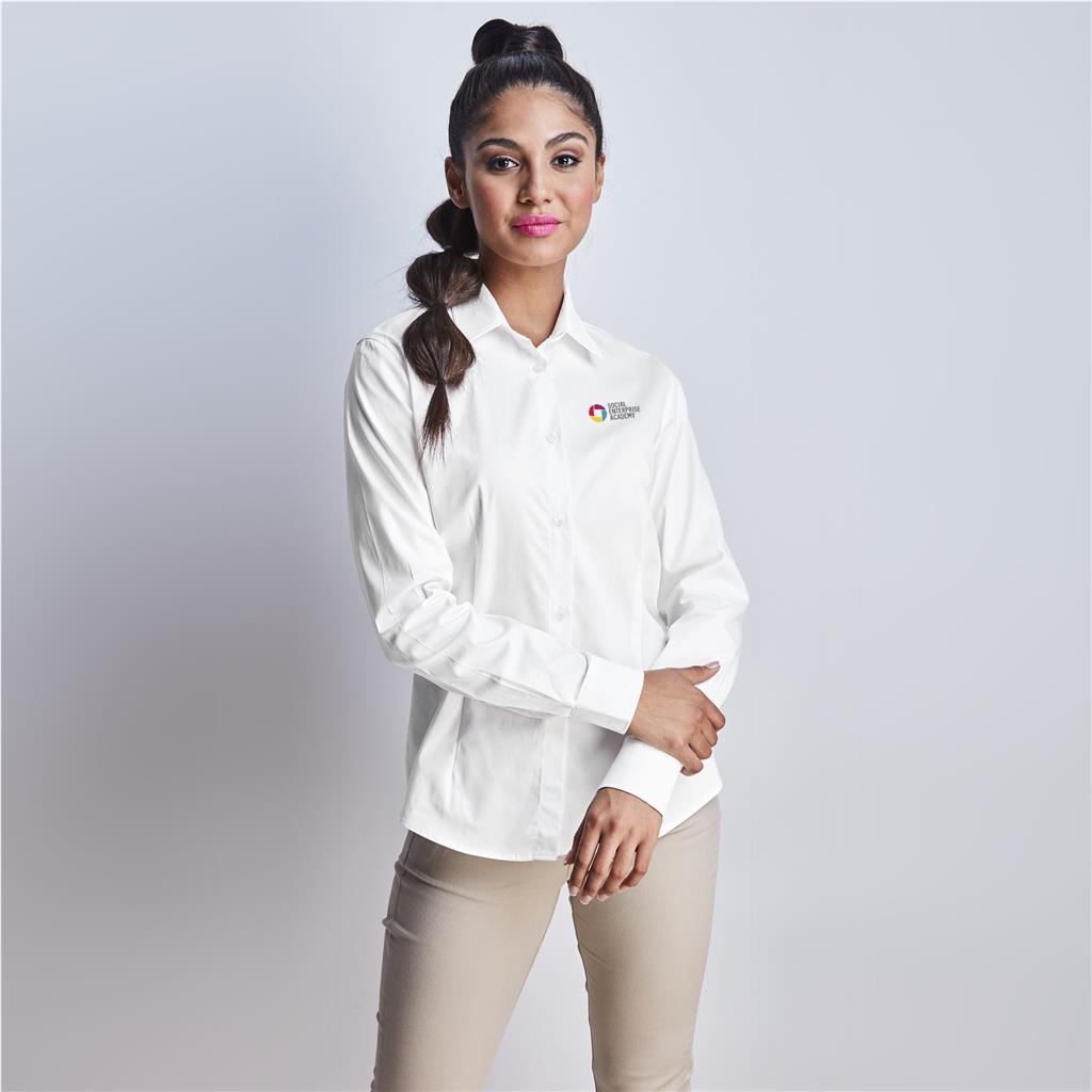 Ladies Long Sleeve Milano Shirt Ladies Long Sleeve Milano Shirt - Image 1