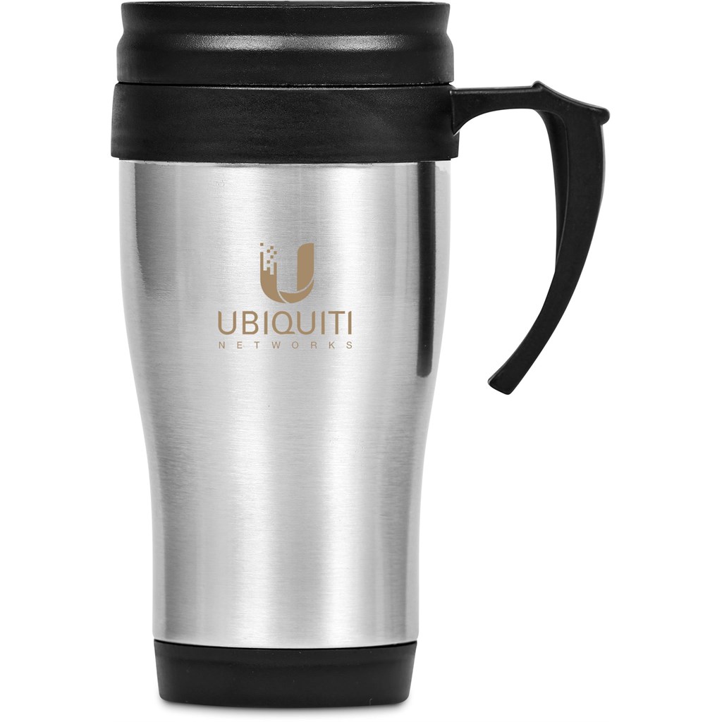 Altitude Arabica Stainless Steel & Plastic Double-Wall Mug - 450ml Altitude Arabica Stainless Steel & Plastic Double-Wall Mug - 450ml - Image 1