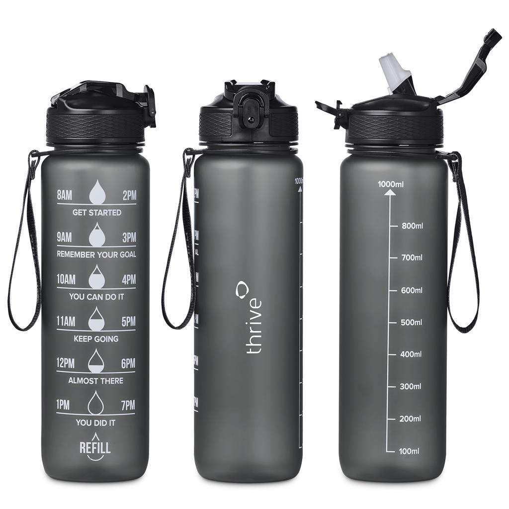 Eva & Elm Neptune Plastic Water Bottle - 1 Litre Eva & Elm Neptune Plastic Water Bottle - 1 Litre - Image 1
