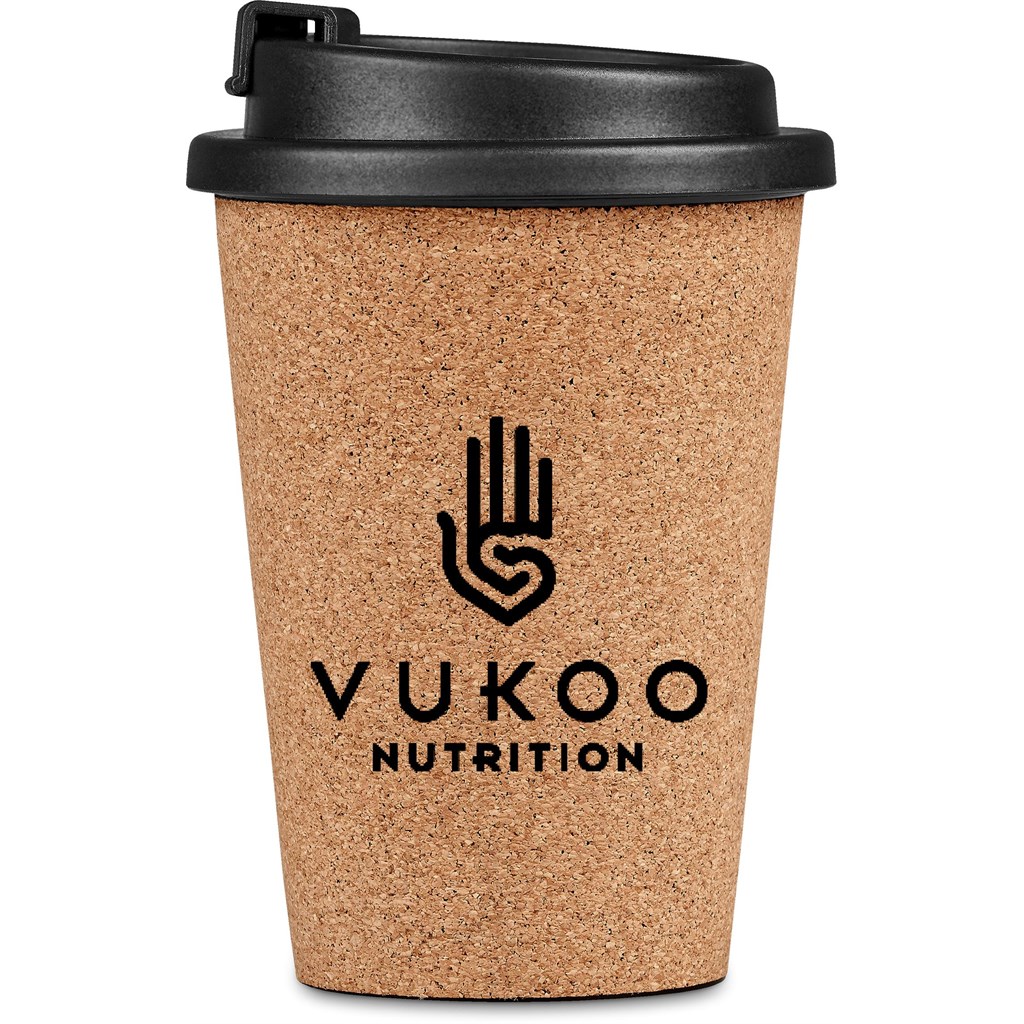 Okiyo Joki Cork & Wheat Straw Double-Wall Tumbler – 350ml Okiyo Joki Cork & Wheat Straw Double-Wall Tumbler – 350ml - Image 1