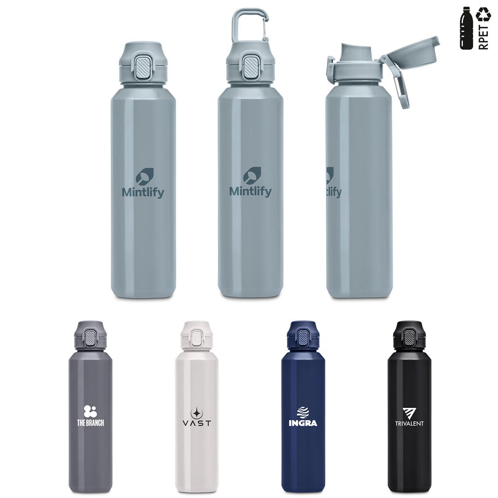Serendipio Ramsey Recycled PET Water Bottle - 750ml Serendipio Ramsey Recycled PET Water Bottle - 750ml - Image 1