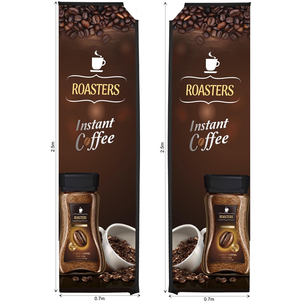 Legend 3m Sublimated Telescopic Double-Sided Flying Banner Skin (Excludes Hardware) Legend 3m Sublimated Telescopic Double-Sided Flying Banner Skin (Excludes Hardware) - Image 1