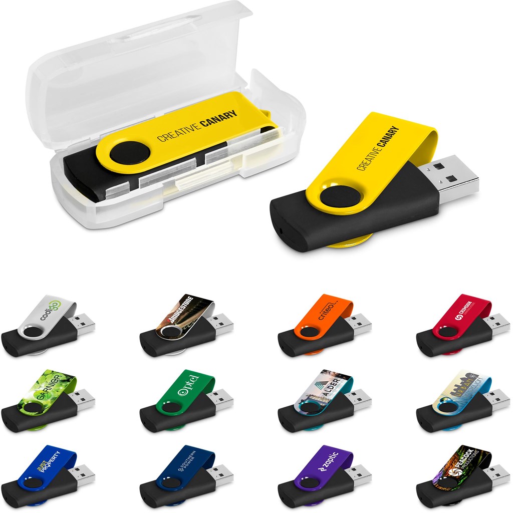 Altitude Axis Gyro Black Flash Drive - 8GB Altitude Axis Gyro Black Flash Drive - 8GB - Image 1