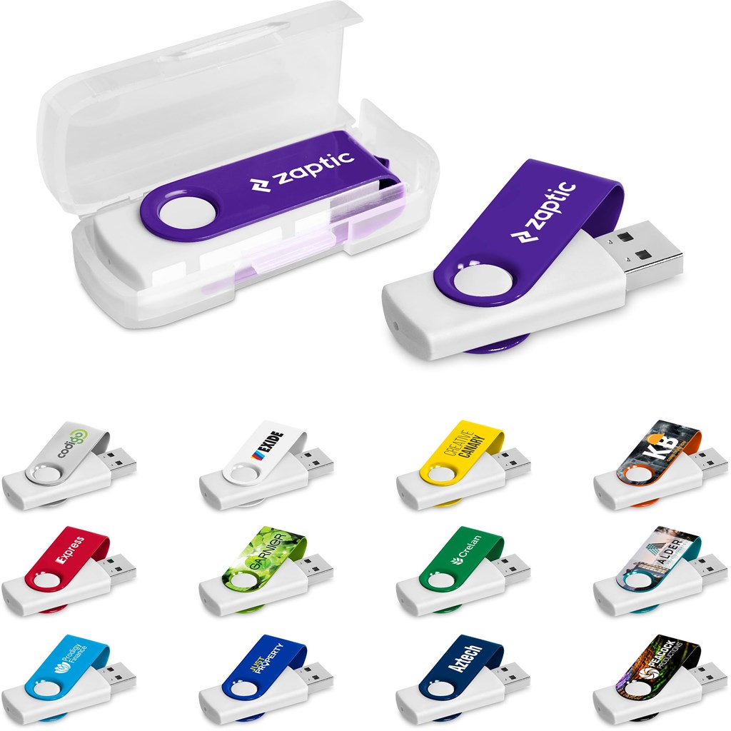 Altitude Axis Gyro White Flash Drive - 16GB Altitude Axis Gyro White Flash Drive - 16GB - Image 1