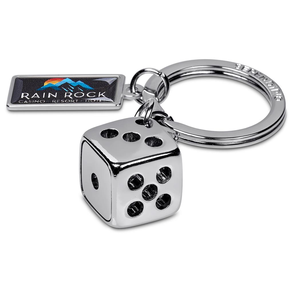 Serendipio Dice Charmed Keyholder Serendipio Dice Charmed Keyholder - Image 1