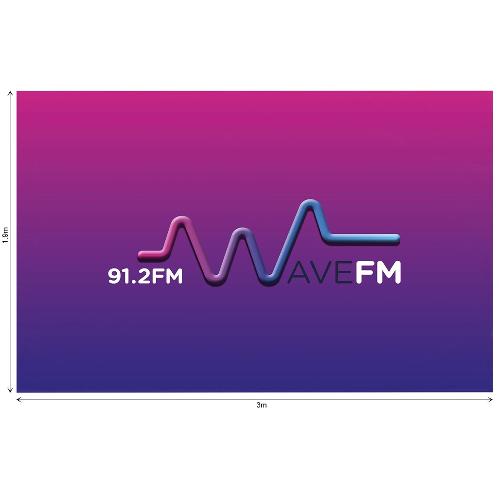 Ovation Sublimated Gazebo 6m X 3m - Short Side Full-Wall (Excludes Hardware) Ovation Sublimated Gazebo 6m X 3m - Short Side Full-Wall (Excludes Hardware) - Image 1