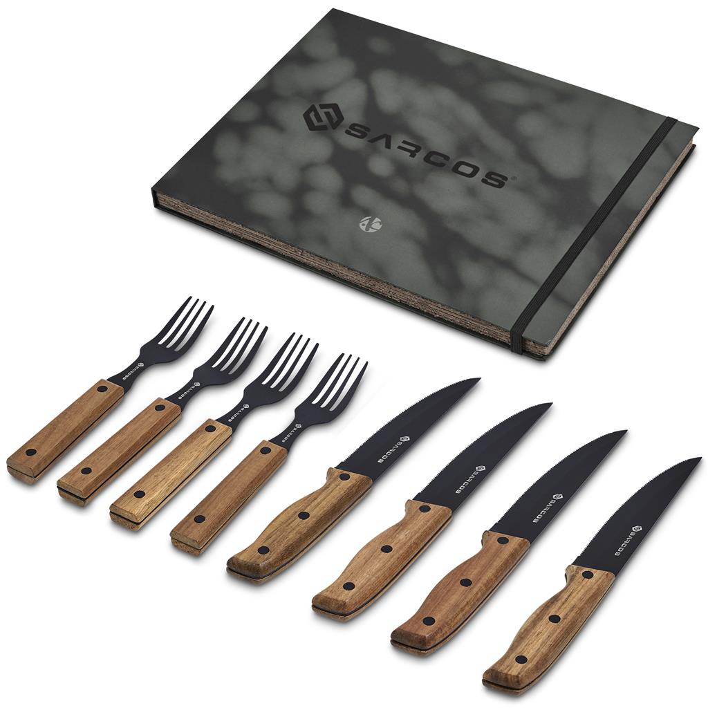 Andy Cartwright Ermelo Steak Knife and Fork Set Andy Cartwright Ermelo Steak Knife and Fork Set - Image 1