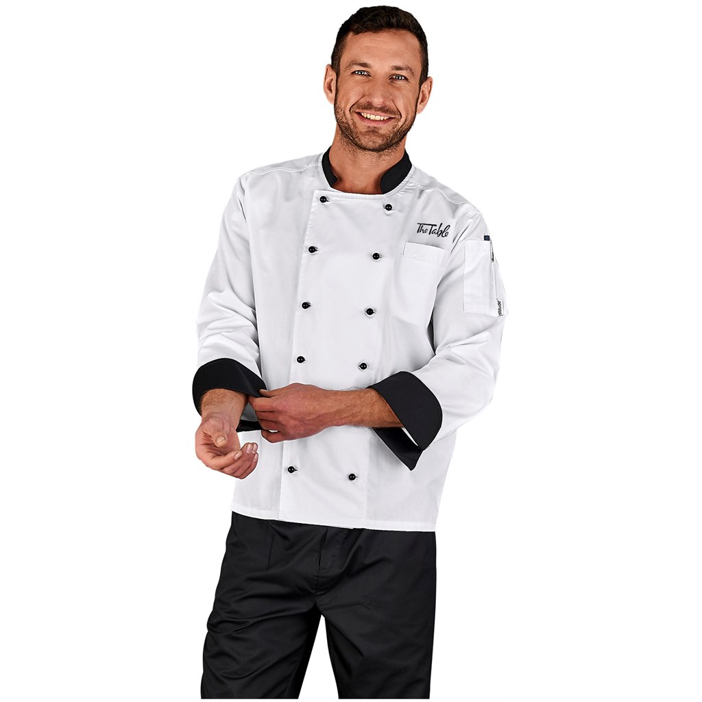 Unisex Long Sleeve Toulon Chef Jacket Unisex Long Sleeve Toulon Chef Jacket - Image 1