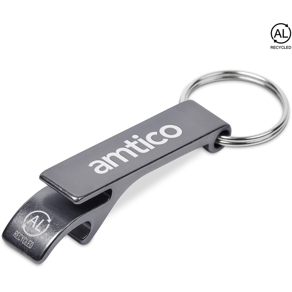 Altitude Cog Recycled Aluminium Bottle Opener Keyholder Altitude Cog Recycled Aluminium Bottle Opener Keyholder - Image 1