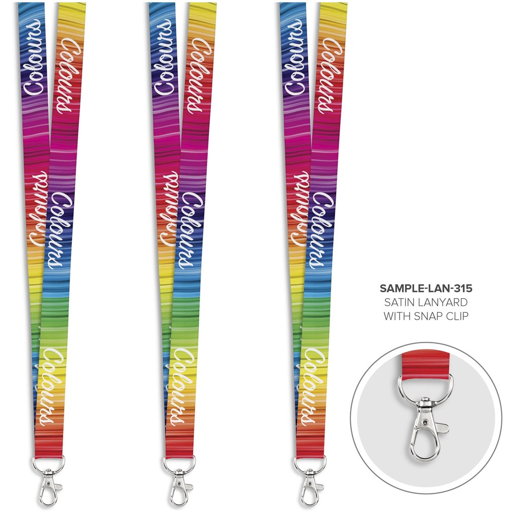 Altitude Satin Pre-branded Lanyard - Sample Altitude Satin Pre-branded Lanyard - Sample - Image 1