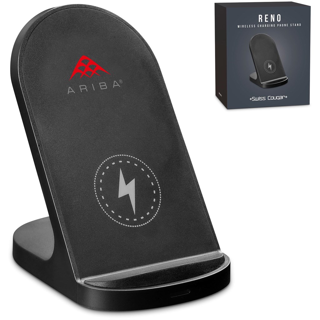 Swiss Cougar Reno Wireless Charging Phone Stand Swiss Cougar Reno Wireless Charging Phone Stand - Image 1