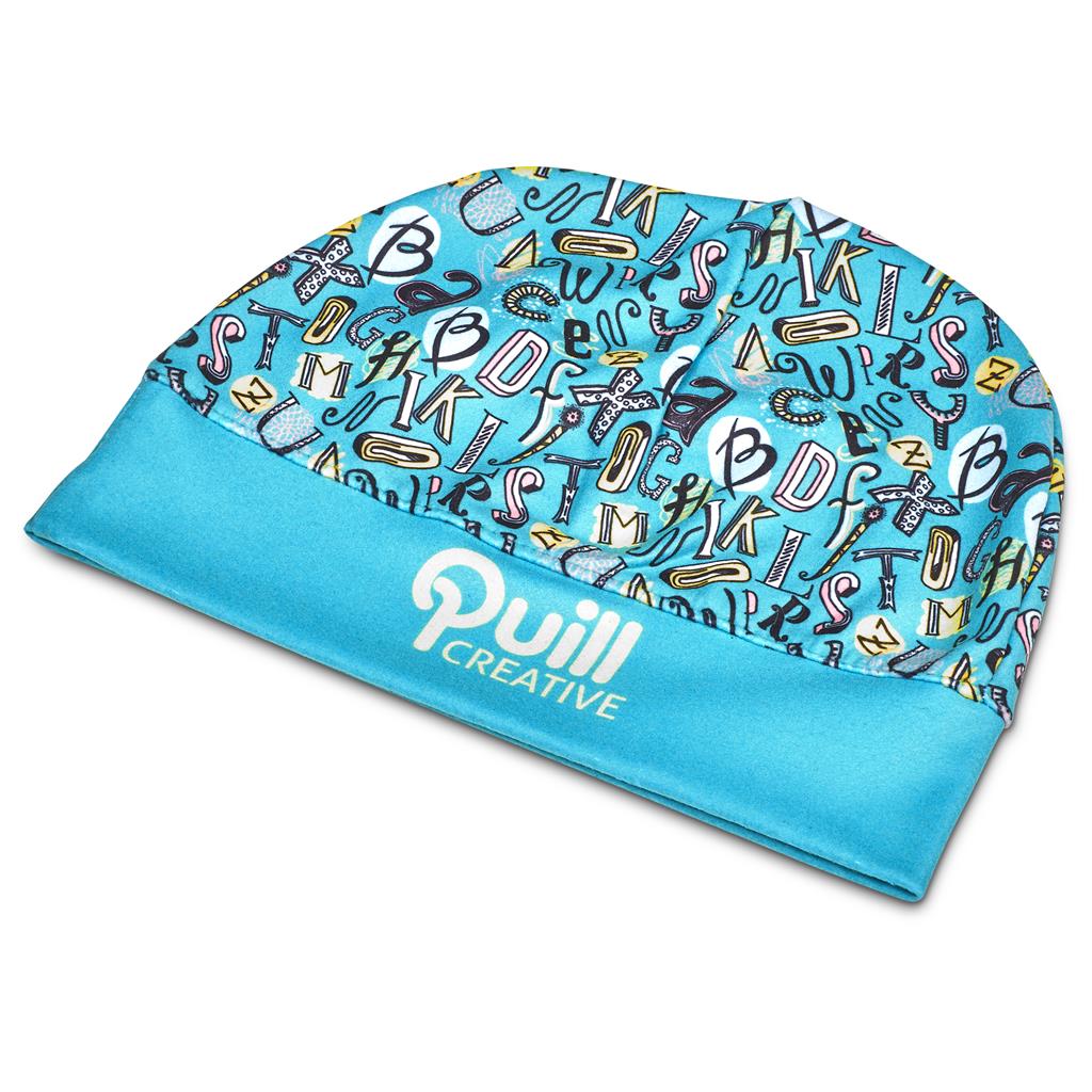 Pre-Printed Sample Hoppla Snowflake Polar Fleece Beanie Pre-Printed Sample Hoppla Snowflake Polar Fleece Beanie - Image 1
