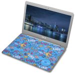 Pre-Printed Sample Hoppla Sparkra Polyester Keyboard Protector Cloth