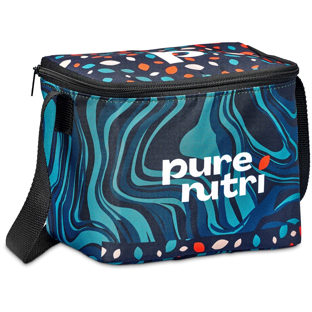 Pre-Printed Sample Hoppla Sea Port 6 Can Cooler Pre-Printed Sample Hoppla Sea Port 6 Can Cooler - Image 1