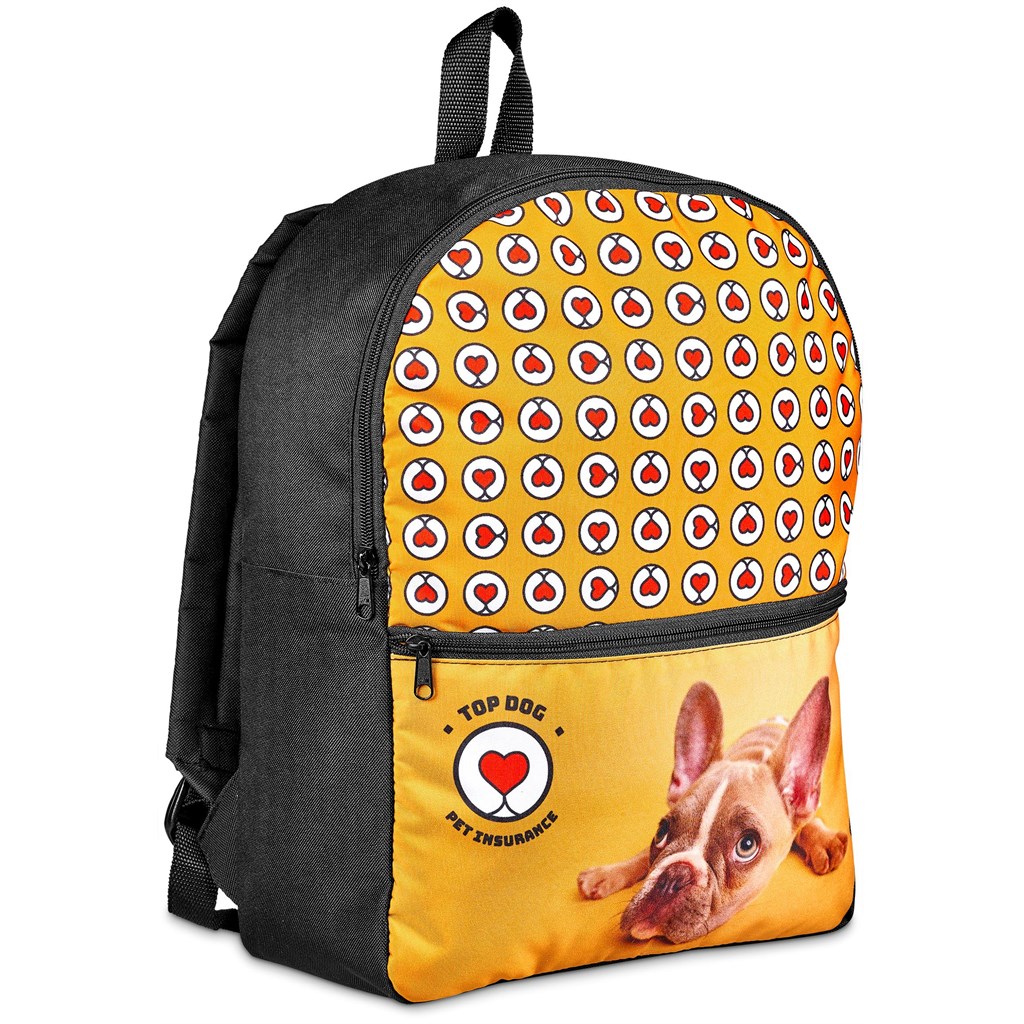 Pre-Printed Sample Hoppla Huron Backpack Pre-Printed Sample Hoppla Huron Backpack - Image 1