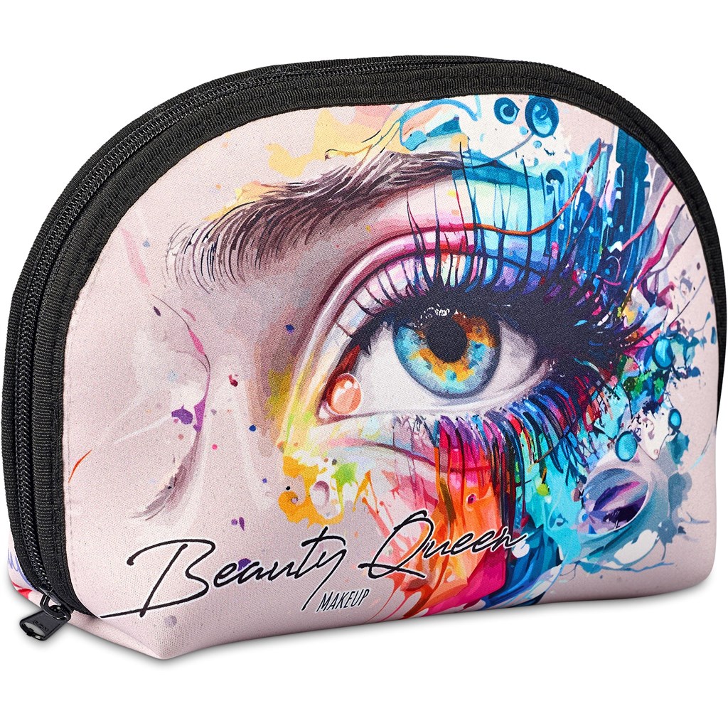 Pre-Printed Sample Hoppla Isabella Neoprene Midi Cosmetic Bag Pre-Printed Sample Hoppla Isabella Neoprene Midi Cosmetic Bag - Image 1