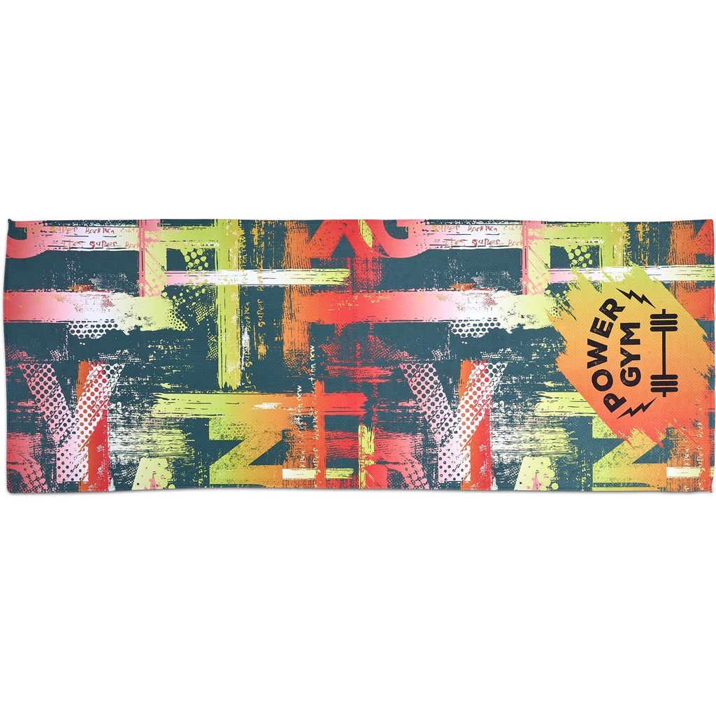 Altitude Snap Sublimation Cooling Sports Towel Altitude Snap Sublimation Cooling Sports Towel - Image 1