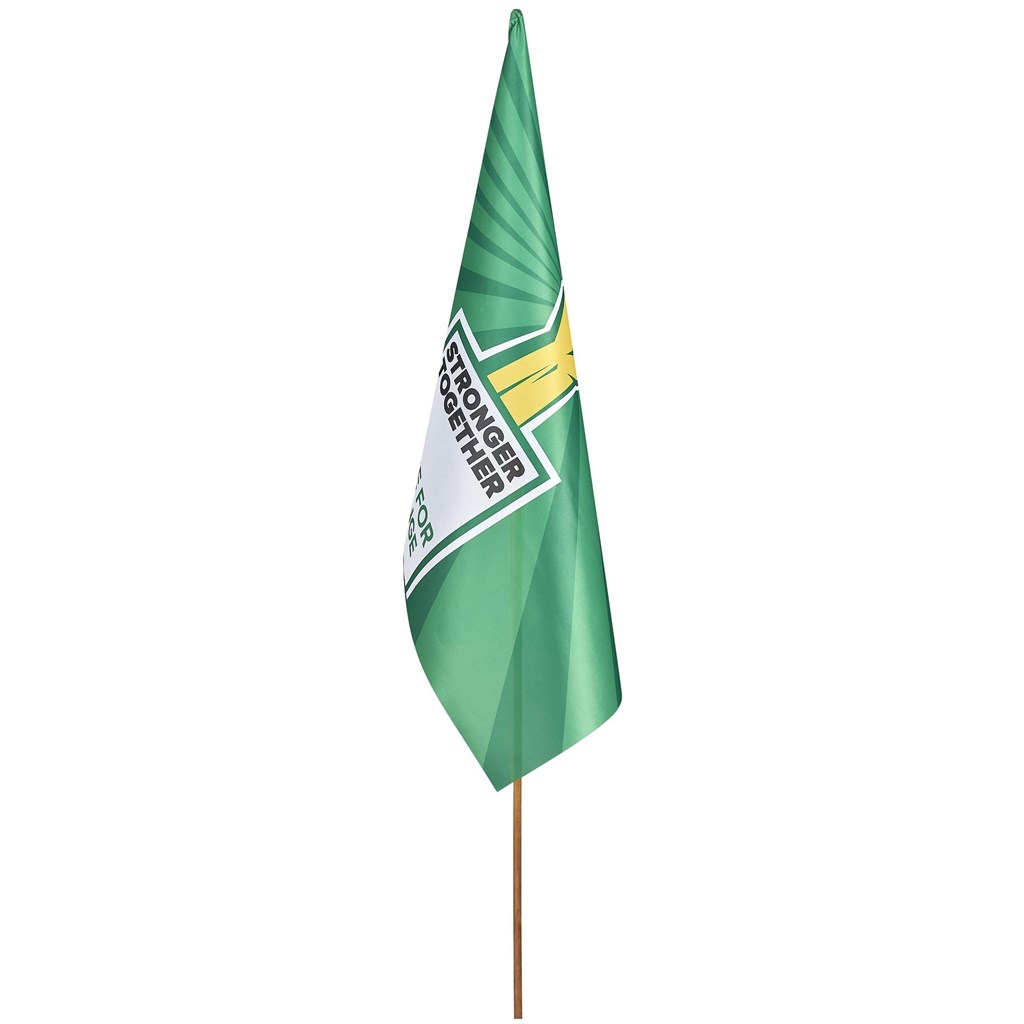 Champion Large Hand Flag 900mm x 600mm Champion Large Hand Flag 900mm x 600mm - Image 1