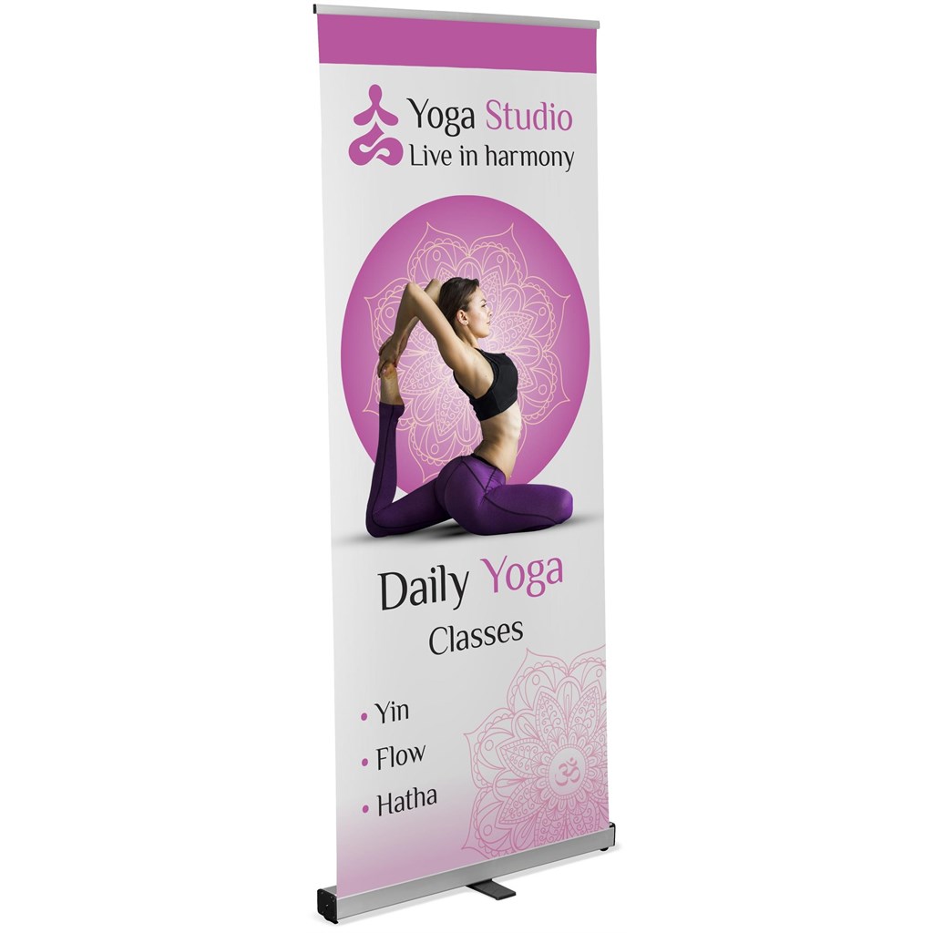 Champion Fabric Pull Up Banner Champion Fabric Pull Up Banner - Image 1