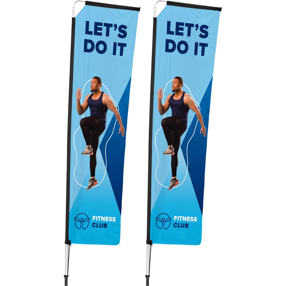 Legend 3m Telescopic Flying Banner (Set of 2) Legend 3m Telescopic Flying Banner (Set of 2) - Image 1