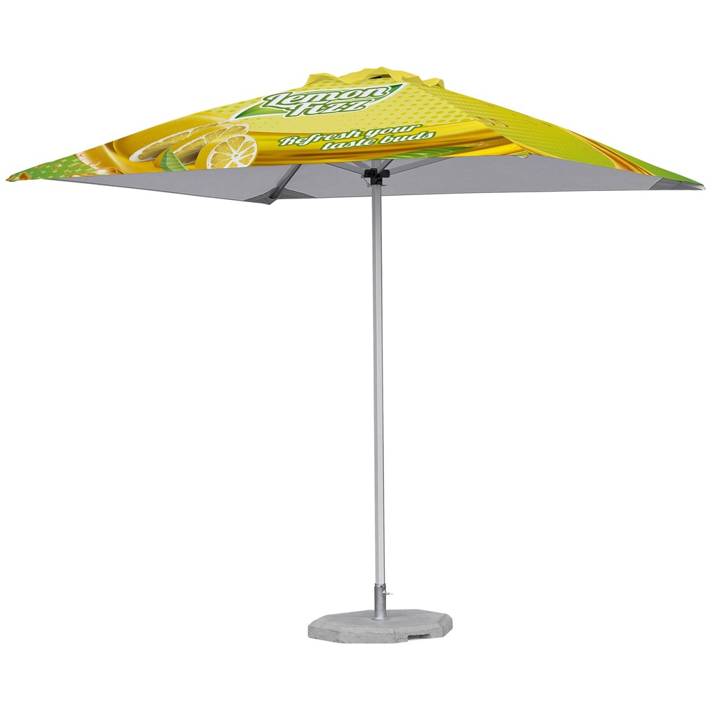 Legend Sublimated Parasol Single Hexagonal Pole 2m x 2m Legend Sublimated Parasol Single Hexagonal Pole 2m x 2m - Image 1