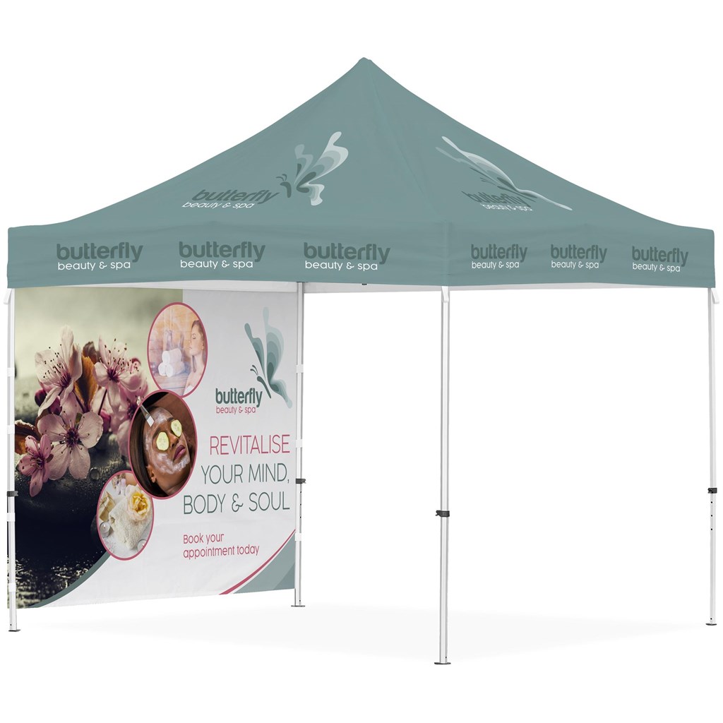 Ovation Sublimated Gazebo 3m X 3m - 1 Full-Wall Skin Ovation Sublimated Gazebo 3m X 3m - 1 Full-Wall Skin - Image 1