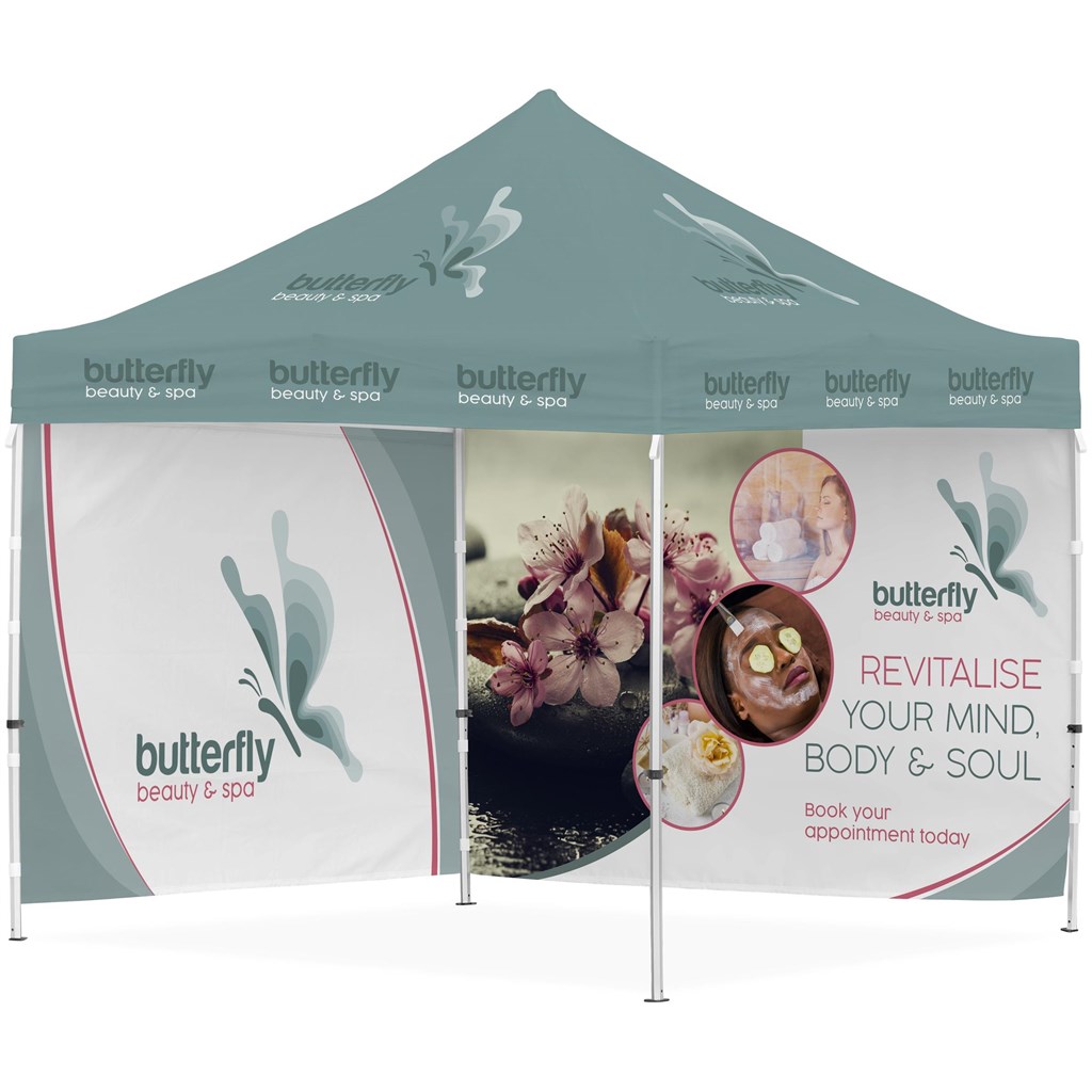 Ovation Sublimated Gazebo 3m X 3m - 2 Full-Wall Skins Ovation Sublimated Gazebo 3m X 3m - 2 Full-Wall Skins - Image 1