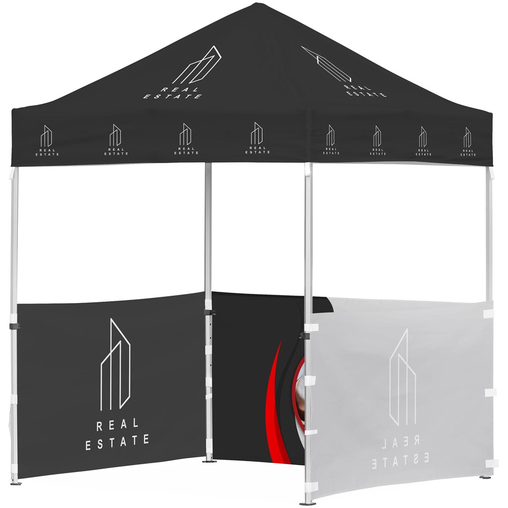 Ovation Sublimated Gazebo 2m X 2m Petite Frame - 3 Half-Wall Skins Ovation Sublimated Gazebo 2m X 2m Petite Frame - 3 Half-Wall Skins - Image 1