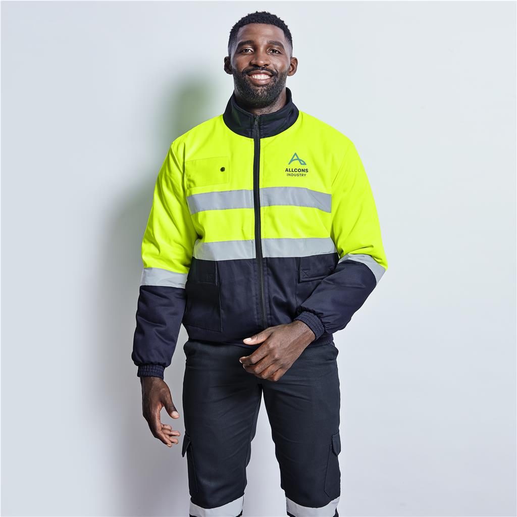 Foundation Hi-Viz Padded Jacket Foundation Hi-Viz Padded Jacket - Image 1