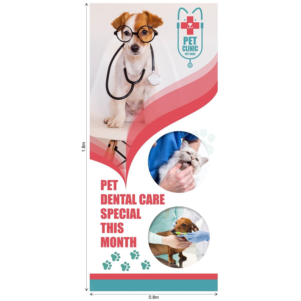 Champion X-Banner Layflat PVC Skin 80 x 180cm (Excludes Hardware) Champion X-Banner Layflat PVC Skin 80 x 180cm (Excludes Hardware) - Image 1