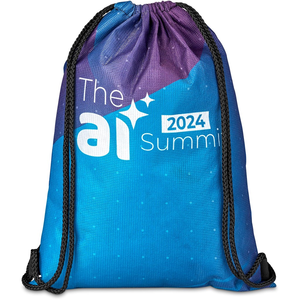 Hoppla Bellville Recycled PET Drawstring Bag Hoppla Bellville Recycled PET Drawstring Bag - Image 1