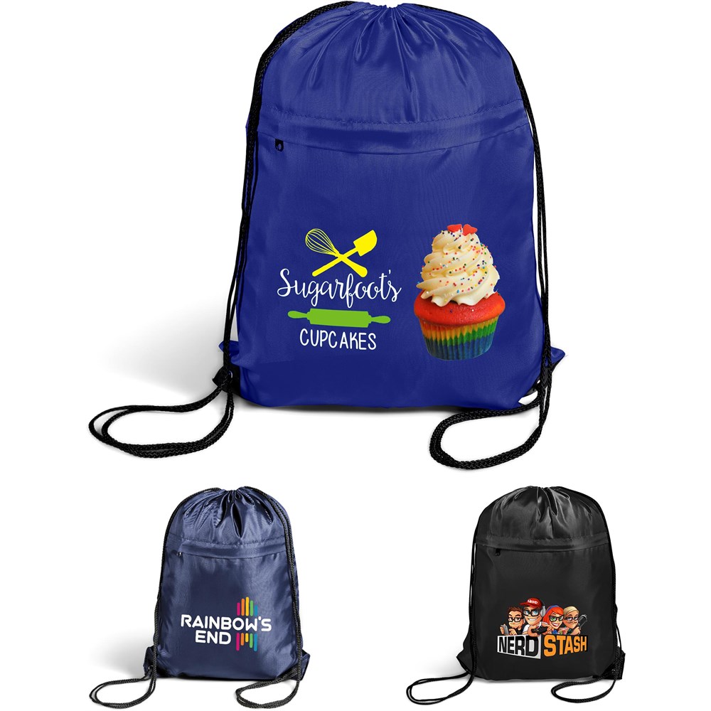 Northstar 210D Drawstring Bag Northstar 210D Drawstring Bag - Image 1