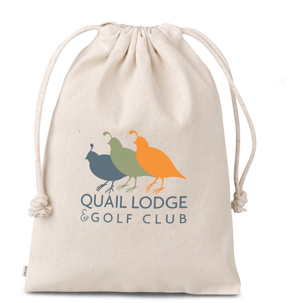 Okiyo Chikara Midi Cotton Drawstring Pouch Okiyo Chikara Midi Cotton Drawstring Pouch - Image 1