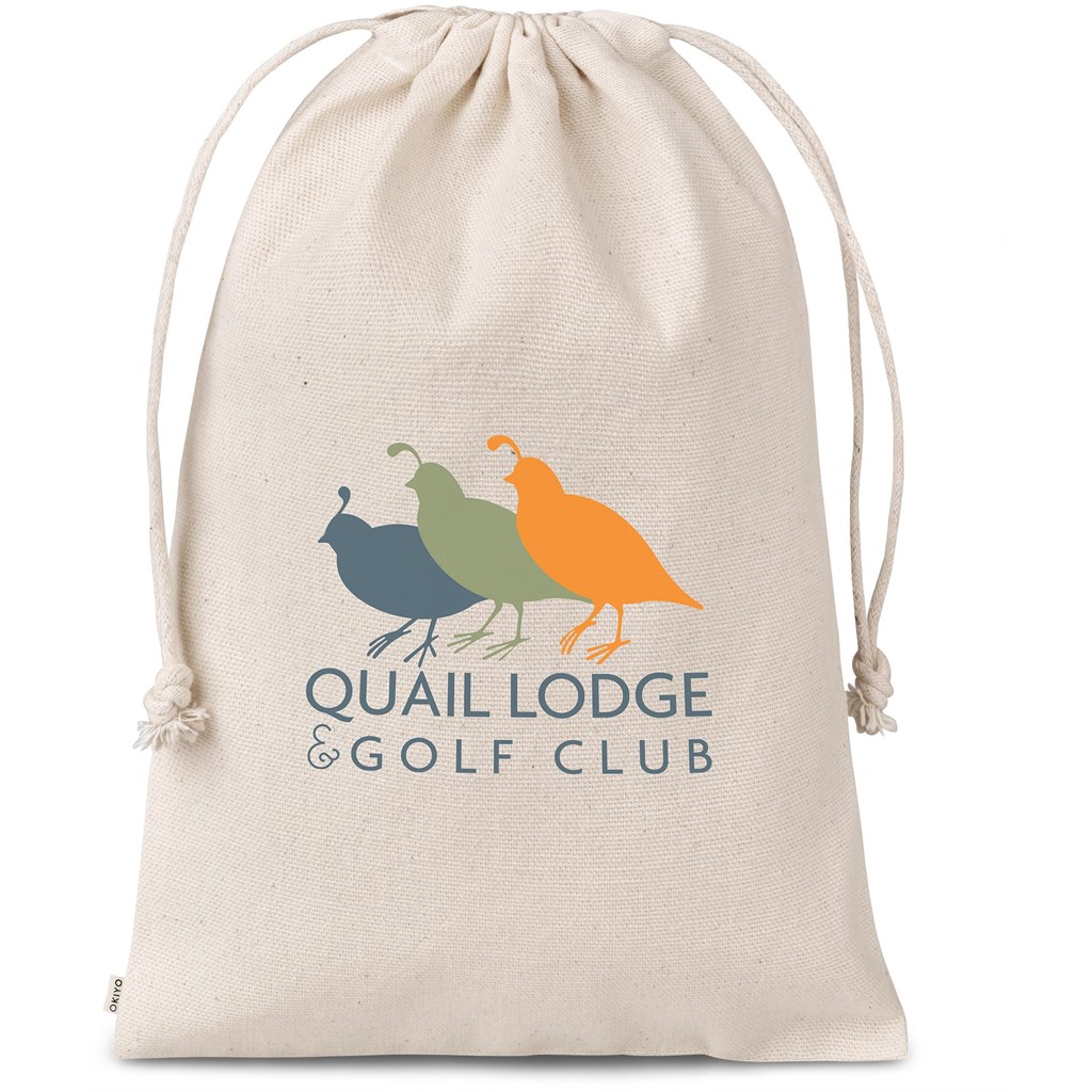 Okiyo Chikara Maxi Cotton Drawstring Pouch Okiyo Chikara Maxi Cotton Drawstring Pouch - Image 1