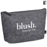 Okiyo Kesho Recycled PET Felt Mini Cosmetic Bag