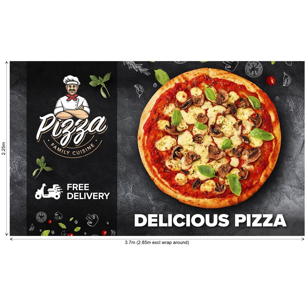 Legend Curved Banner Wall Skin with Wings 3.70m x 2.25m (Excludes Hardware) Legend Curved Banner Wall Skin with Wings 3.70m x 2.25m (Excludes Hardware) - Image 1